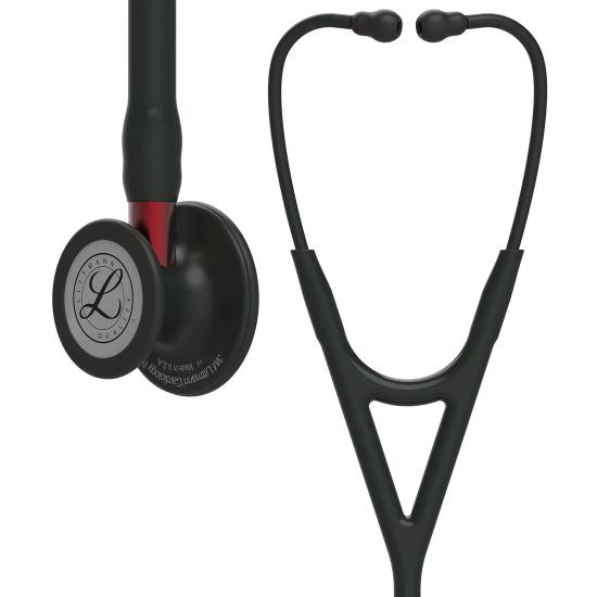 3M™ Littmann® Kardiyoloji IV Stetoskop 6200, Siyah&Kırmızı Kök